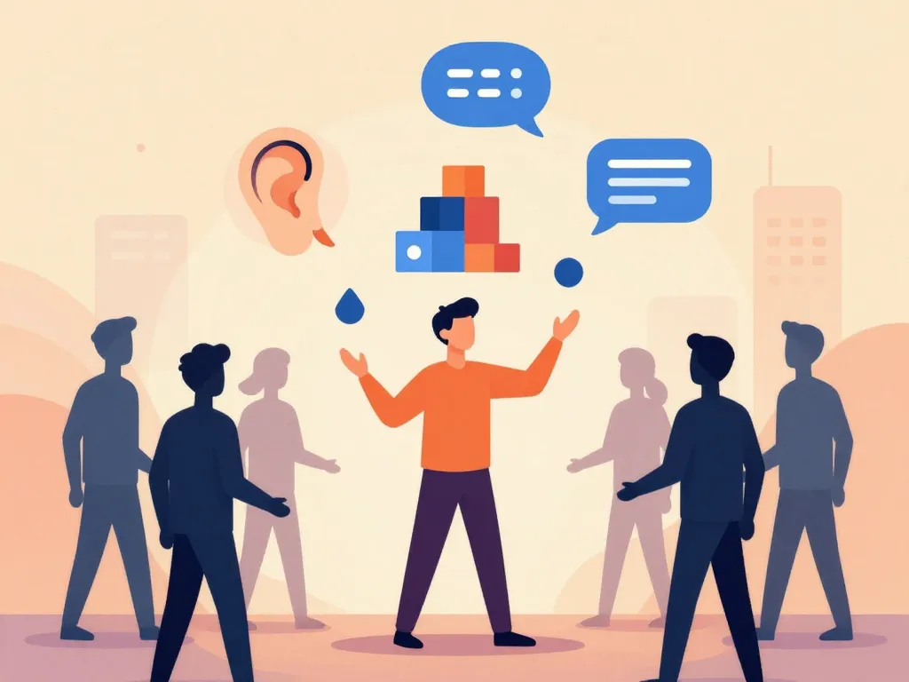 Compétences-clés supporter role illustration SEO