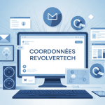 contact info revolvertech illustration centrale canaux modernes