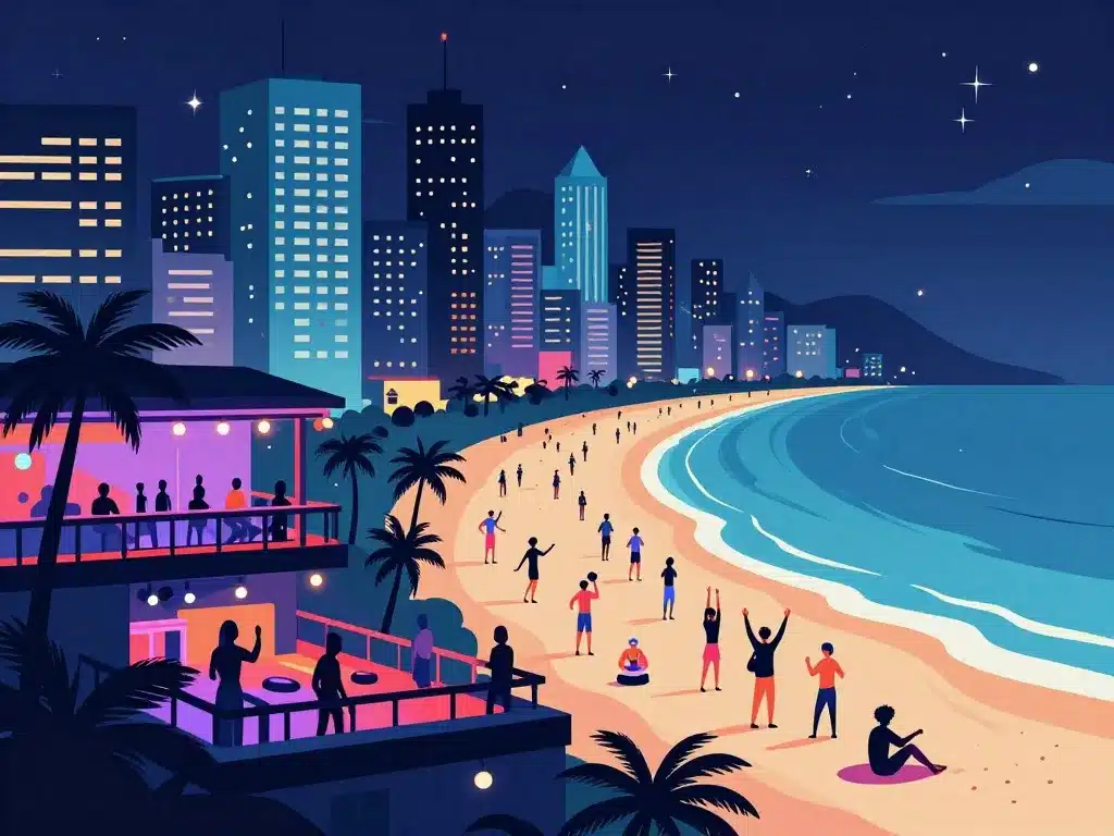 Vie nocturne Albanie clubs plage et ville