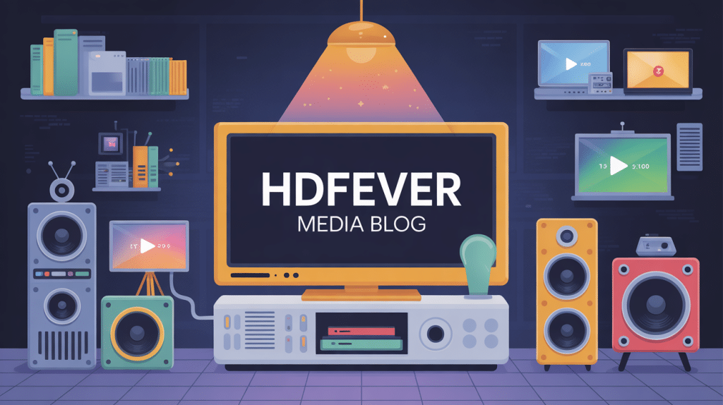 hdfever media blog illustration high-tech moderne