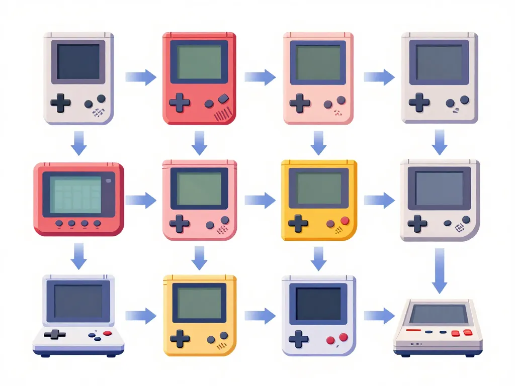 meilleurs consoles retrogaming diagramme types