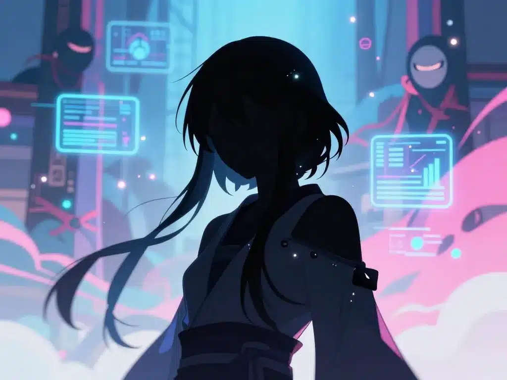 Origines kana konoha silhouette énigmatique