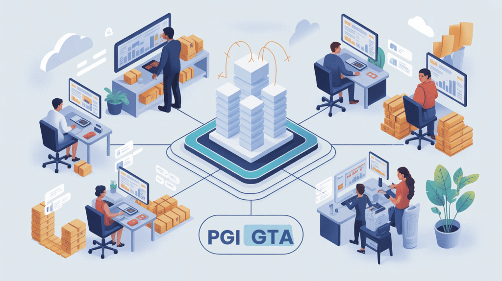 PGI GTA centralise données entreprise et relie services