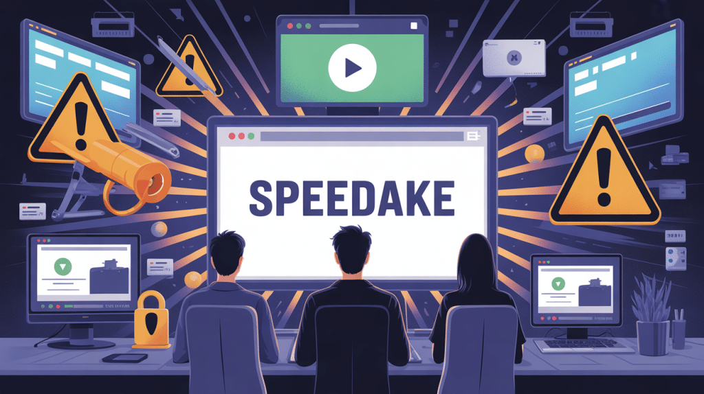 speedake illustration streaming illégal sécurité