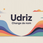 udriz change de nom illustration transition graphique