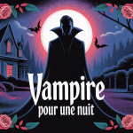 Image vampire pour une nuit gothique mystère