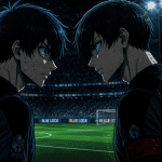 Blue Lock scan 279 Isagi contre Rin football