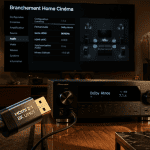 Branchement home cinema avec HDMI 2.1 et Dolby Atmos
