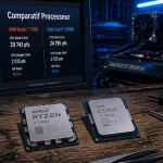 comparatif processeur AMD Intel sur bureau
