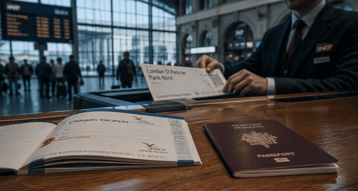 eurostar et cheques vacances comptoir sncf
