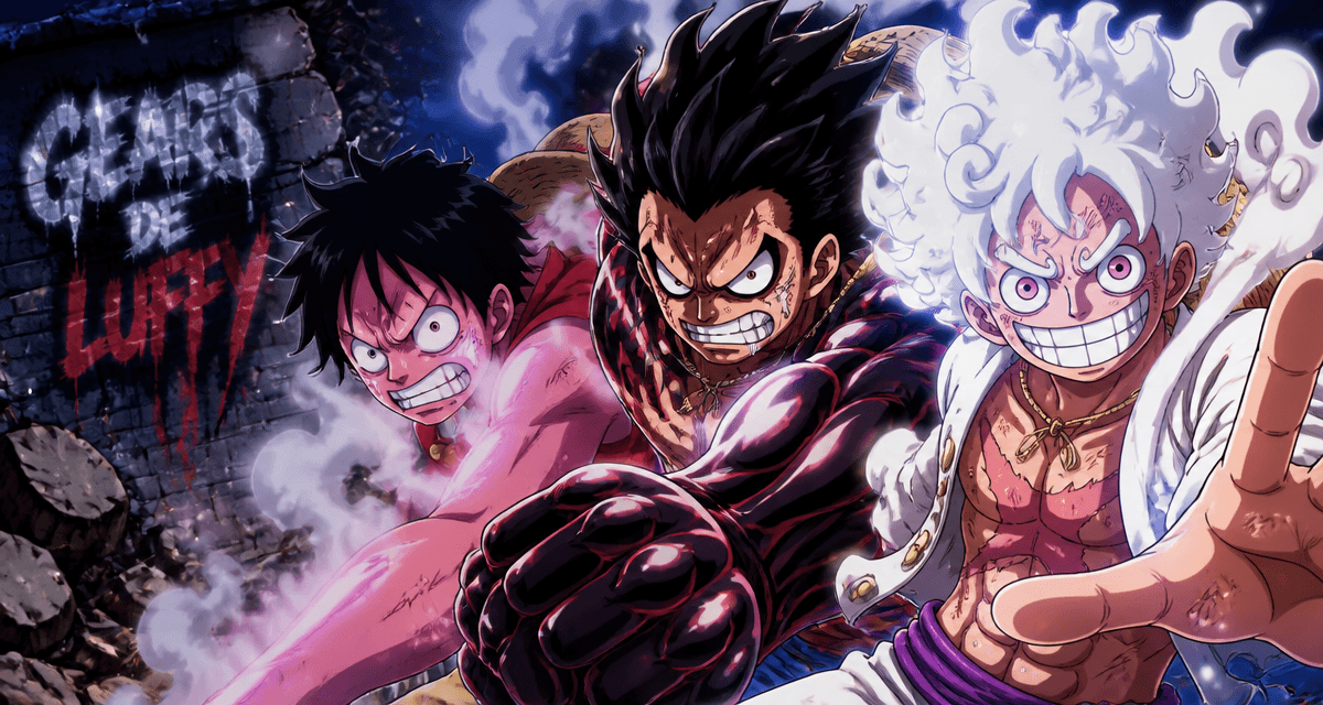 gear luffy transformations combat