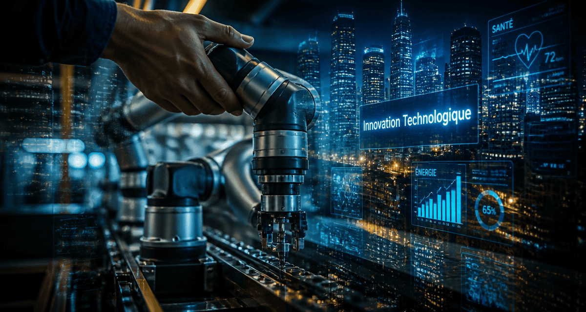 innovation technologique robot industrie ville