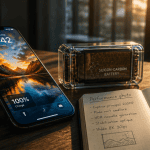meilleur smartphone milieu de gamme sur table en bois