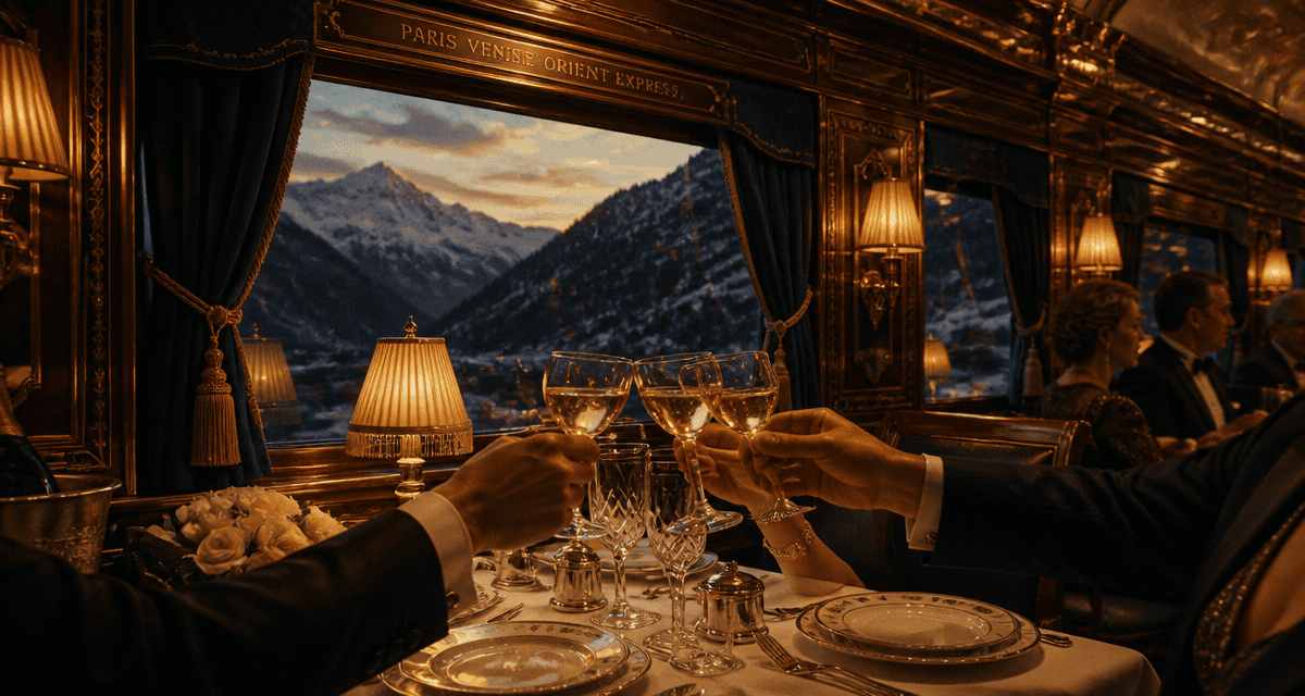 Paris Venise Orient Express prix dîner voiture restaurant