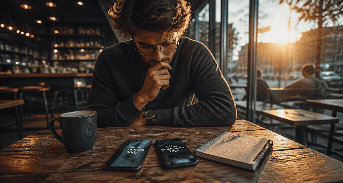 Quel smartphone choisir 2026 en café