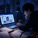 scanmanga fr adolescent lit manga à l'écran