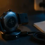 Comment allumer une montre connectée via charge USB magnétique