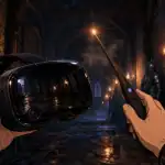 Hogwarts Legacy VR : casque VR dans Poudlard