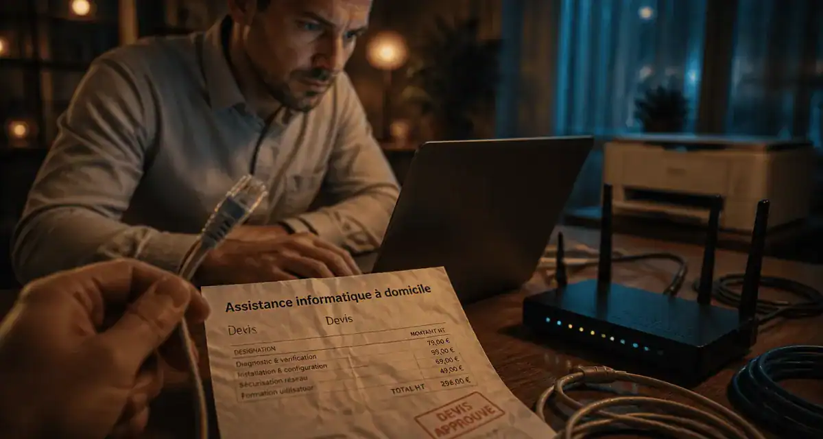 Informatique domicile : assistance à domicile, technicien PC et crédit d’impôt