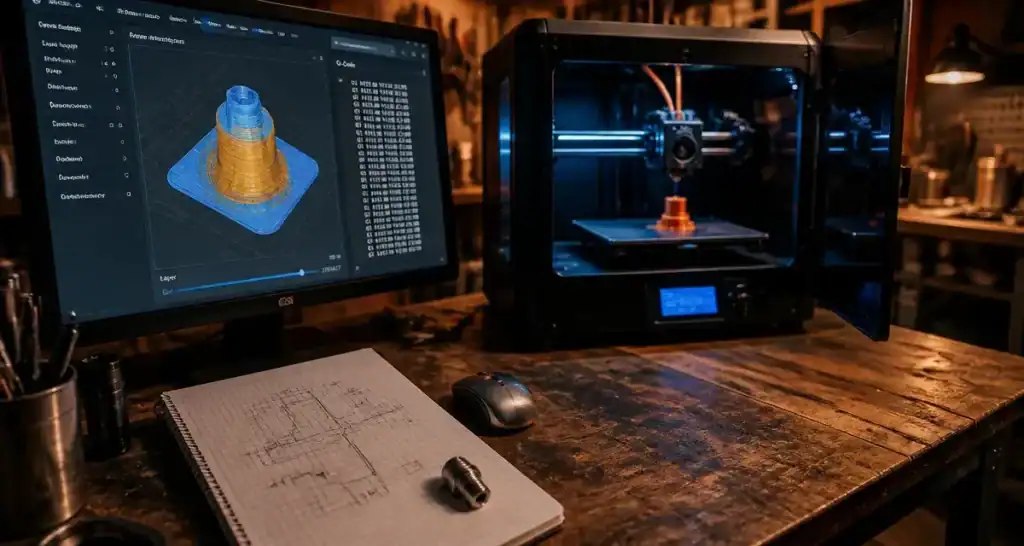 Logiciel imprimante 3d : slicer avec G-code pour impression FDM