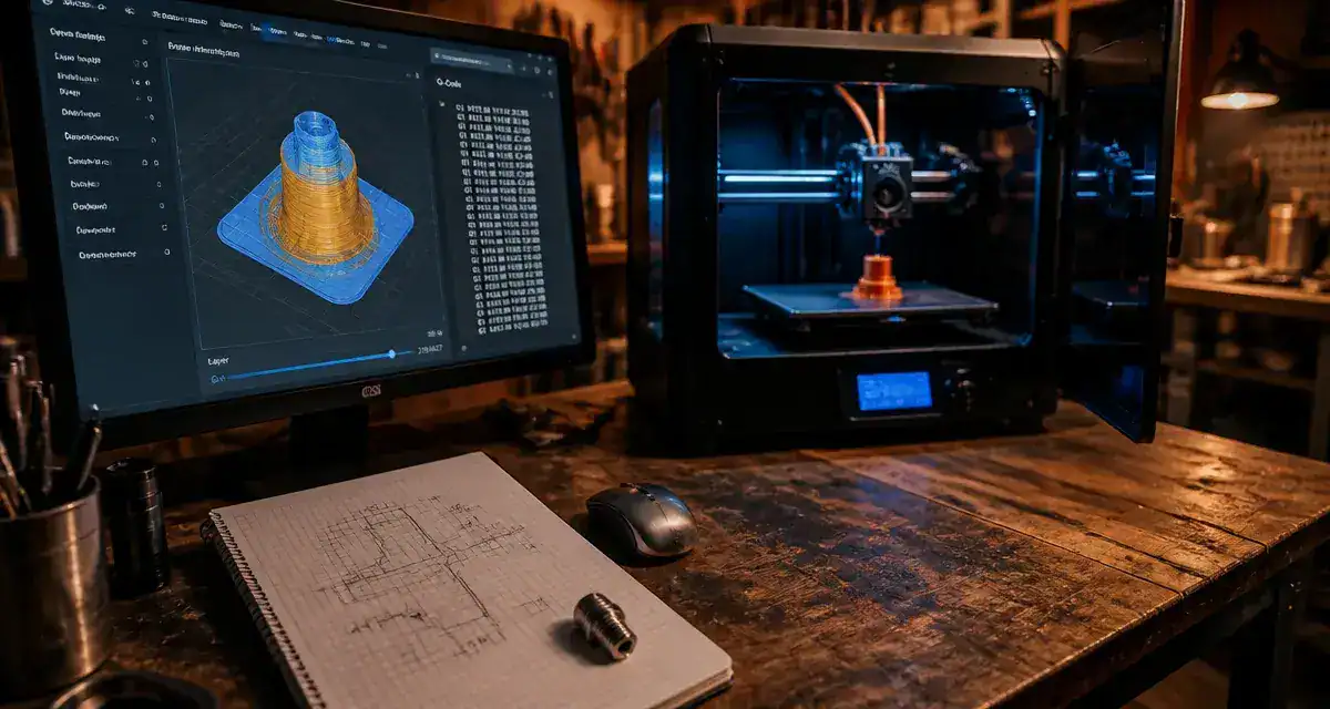 Logiciel imprimante 3d : slicer avec G-code pour impression FDM