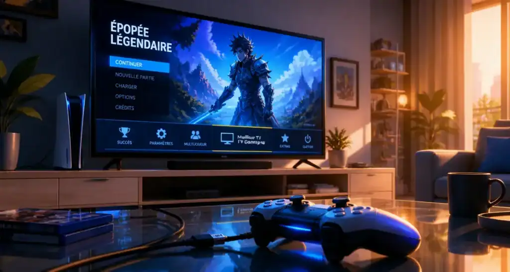 meilleur tv gaming menu jeu salon
