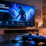 meilleur tv gaming menu jeu salon