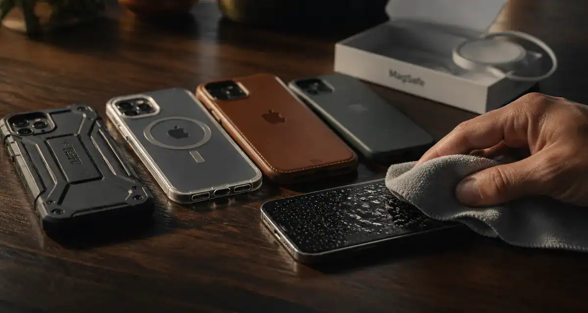 meilleures coques iphone silicone cuir antichoc