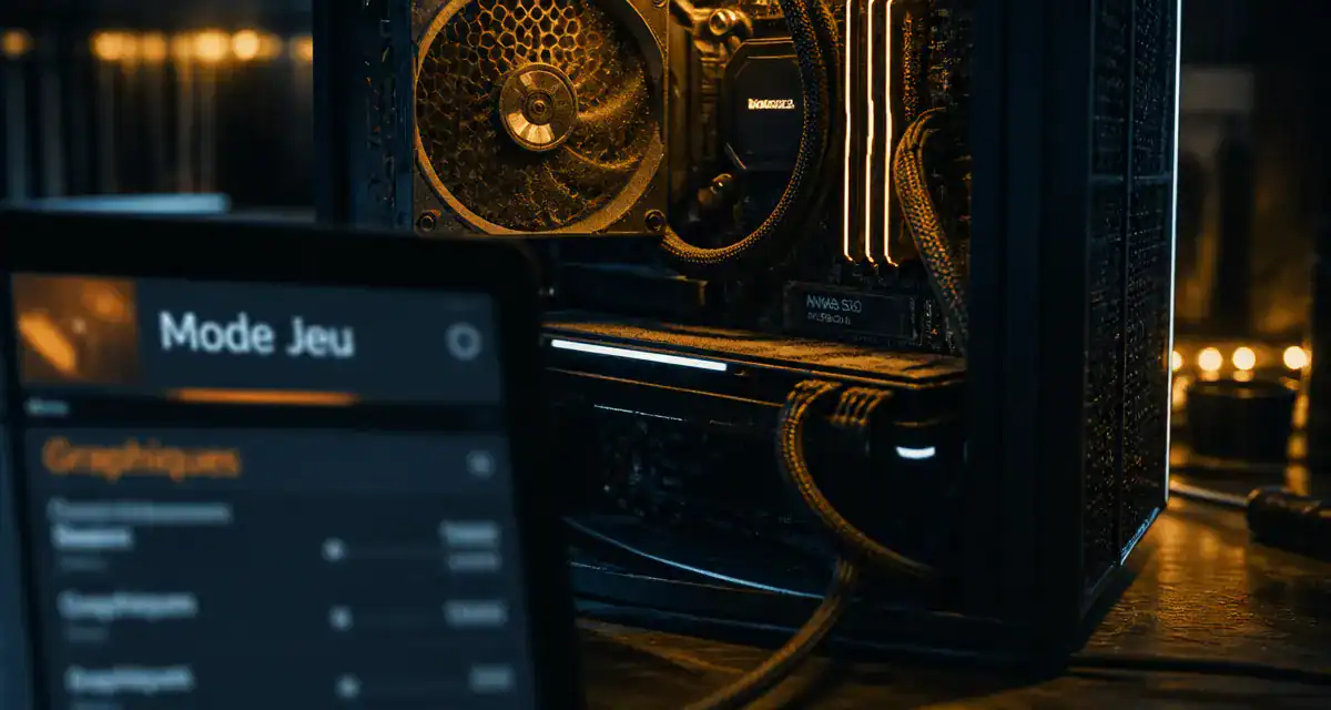 Optimiser Windows 11 gaming pour booster les FPS : PC gamer en mode jeu