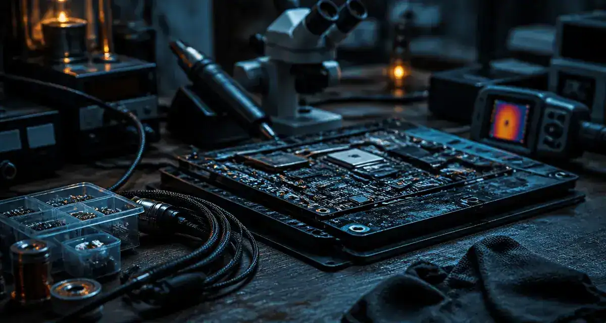 Reparation carte mere : réparation carte mère en atelier électronique