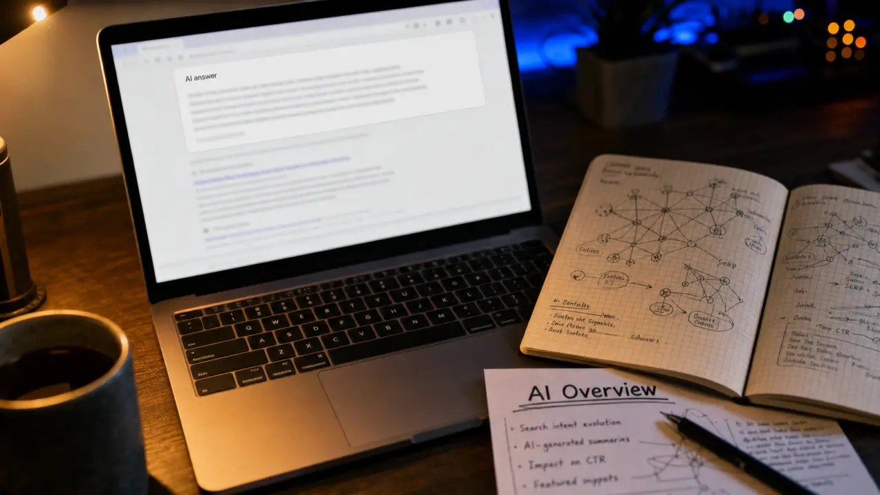 AI overview France sur SERP, SEO et réglementation