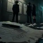 Classroom of the elite personnage : rivalités Ayanokouji, Horikita et Ryuuen au tableau Classe D