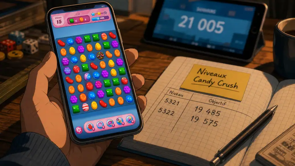 Combien de niveau Candy Crush en 2025 ? 19 485