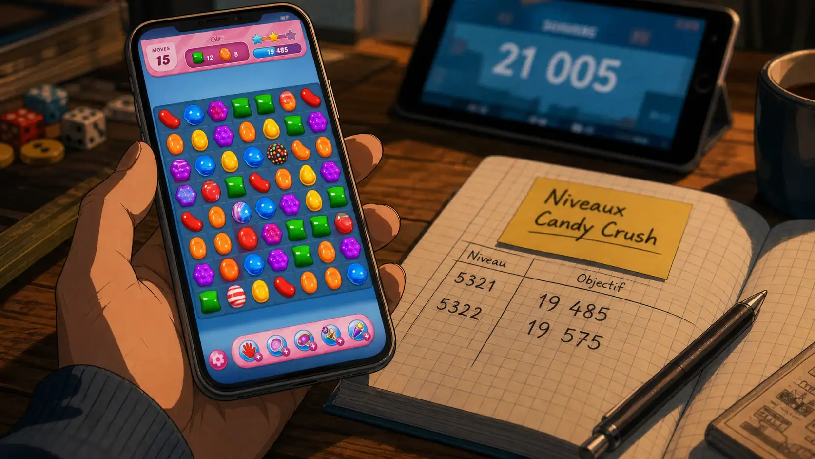 Combien de niveau Candy Crush en 2025 ? 19 485