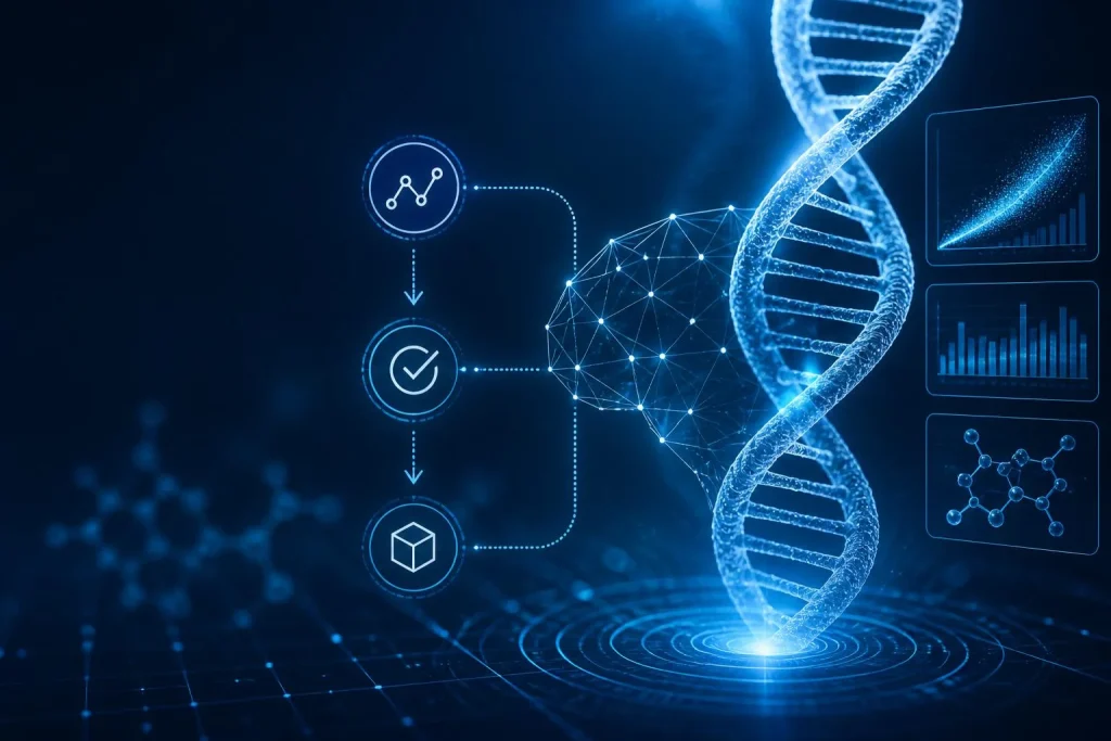 IA en biotechnologie : médicaments plus rapides, données fiables et limites réelles