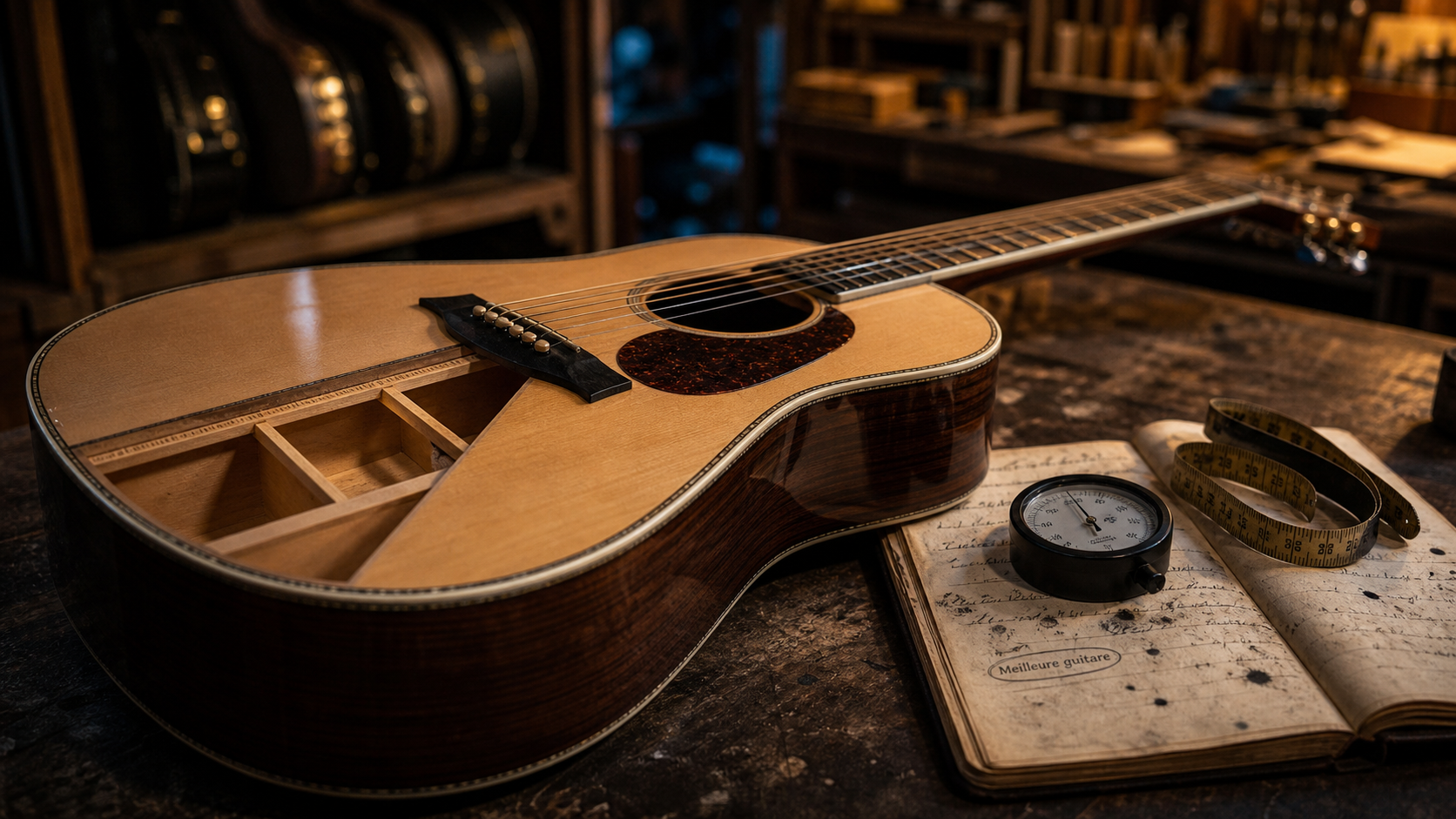 Meilleur guitare acoustique : guitare dreadnought et critères techniques