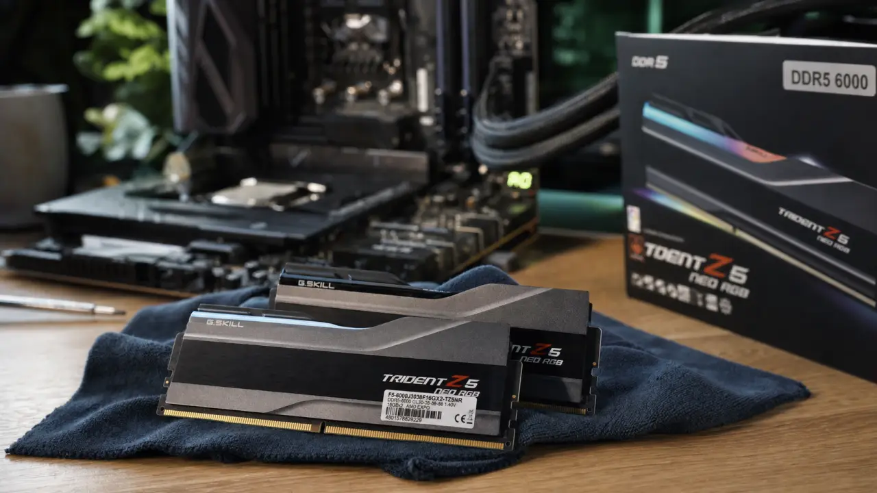 Meilleur RAM DDR5 32 Go 6000 MHz CL30, photo produit
