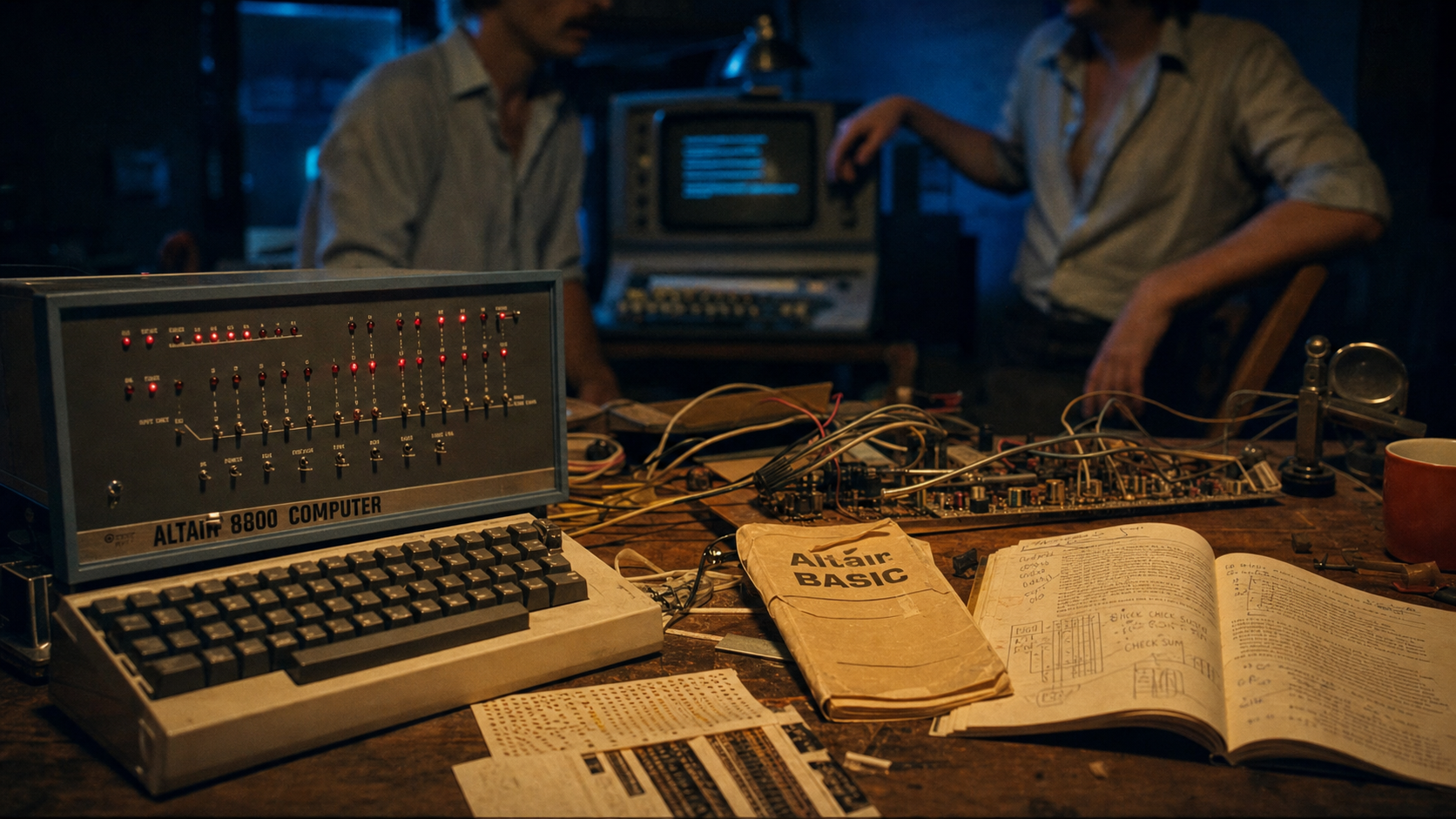Qui a cofonde Microsoft ? Altair BASIC avec Gates et Allen