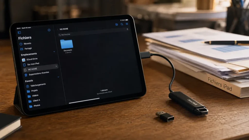 Clé USB sur iPad : USB-C, Lightning et formats à vérifier avant d’acheter