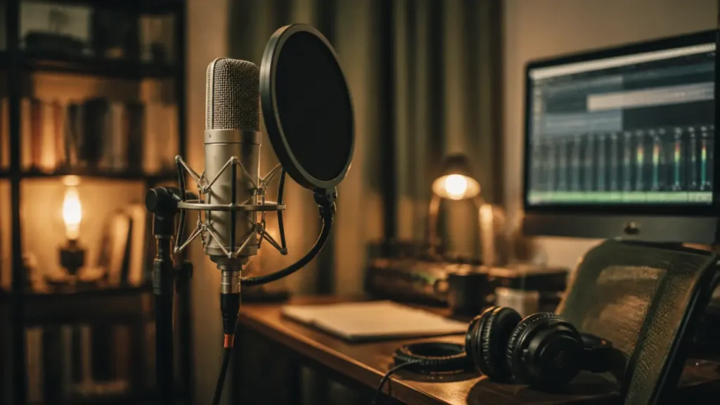 Enregistrer un podcast sans studio : le format, la pièce et la checklist