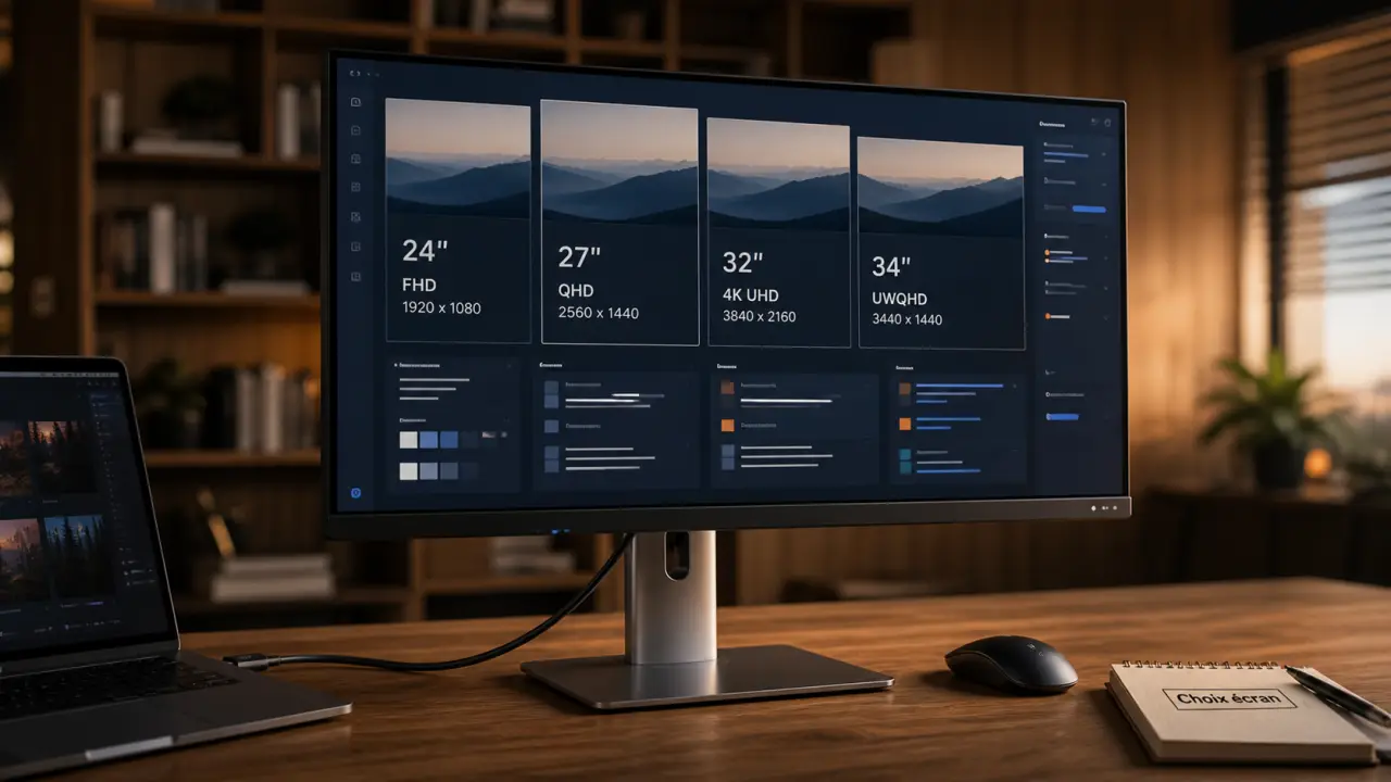 Ecran PC comparatif : 27 pouces QHD, OLED ou USB-C