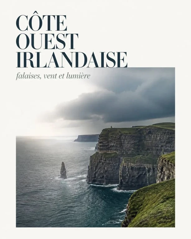 Falaises spectaculaires sur la côte ouest pour votre guide voyage Irlande