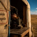 Yourte en Mongolie et thé au lait, guide voyage Mongolie
