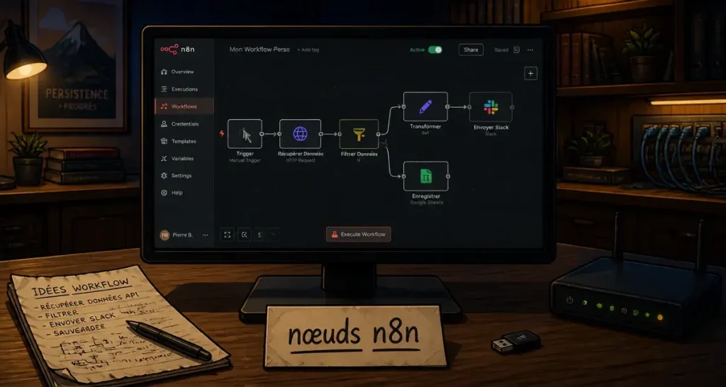n8n : automatisation no-code et souveraineté numérique au quotidien
