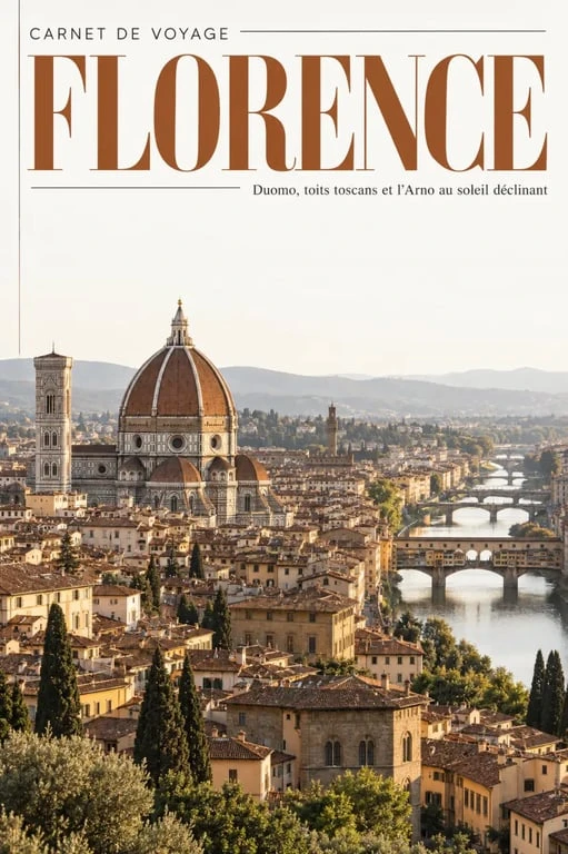 Ville en Italie à visiter : Florence et le Duomo depuis les toits