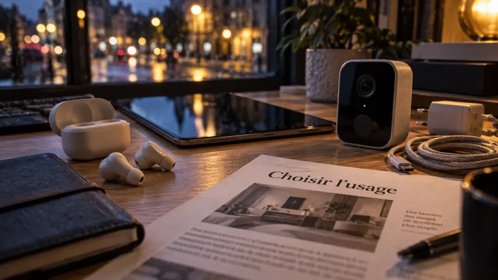 Un objet high-tech utile se choisit d’abord selon l’usage, pas selon la nouveauté